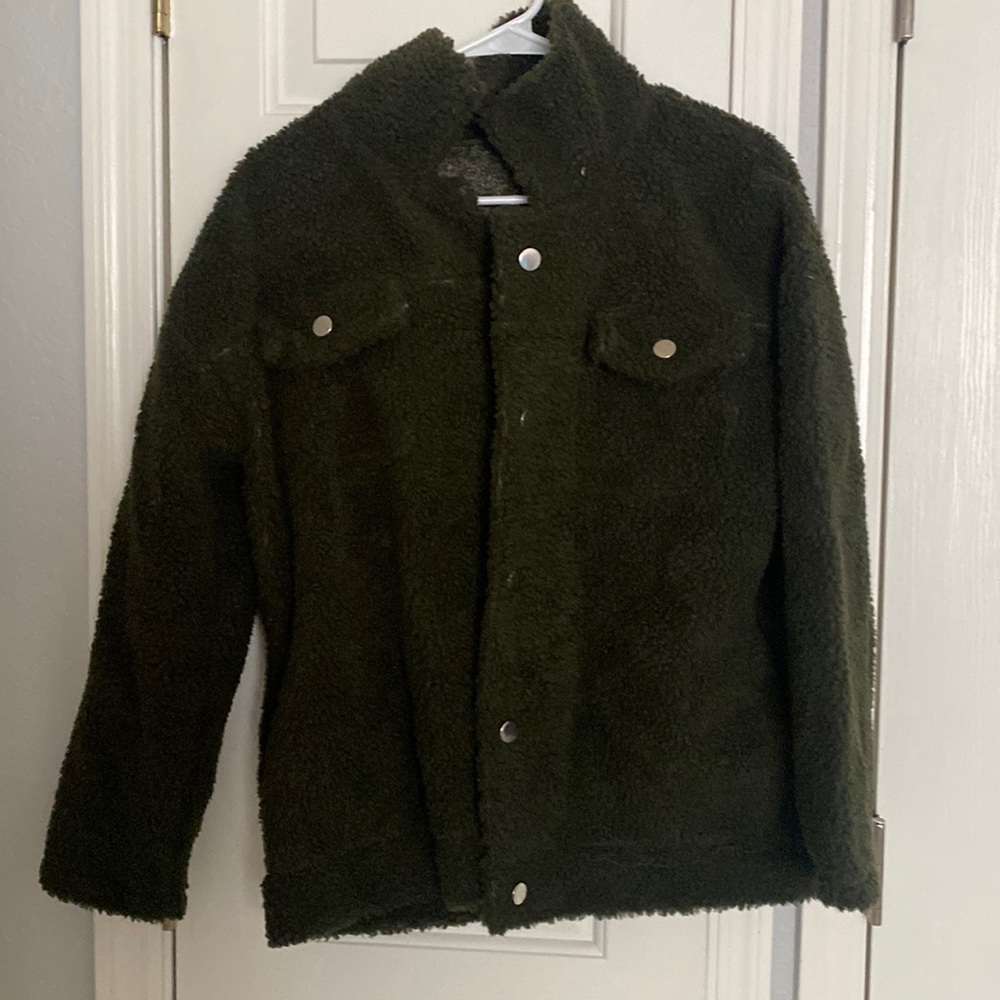 Fluffy jacket